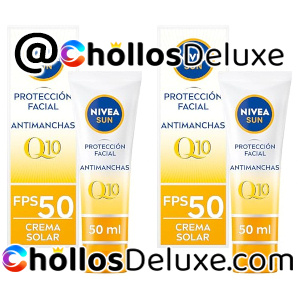 2x Nivea Sun Q10 Facial SPF50+ 40ml