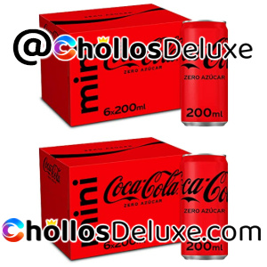 12x Coca-Cola Zero Mini Latas 200ml