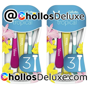 6x Gillette Venus Tropical Maquinillas Mujer