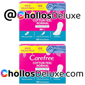 2x Carefree 100 Salvaslip Cotton Feel