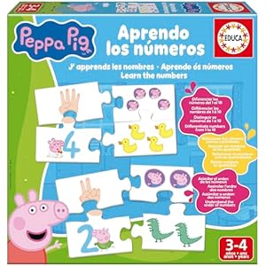 Educa Peppa Pig Juego Aprendo Números