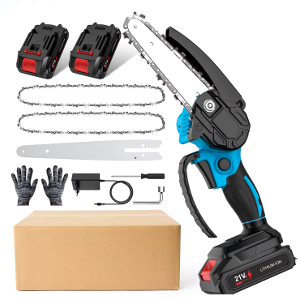 Minisierra Cadena 6" 800W Inalámbrica +Accesorios