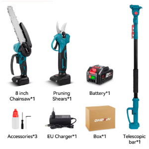 Motosierra 8" 5500W +Tijeras Podar