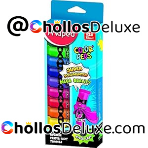 12 Pinturas Gouache Tubo 12ml