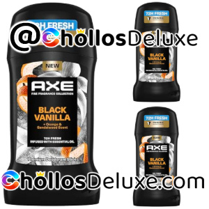 3x Axe Black Vanilla Desodorante Stick 50ml
