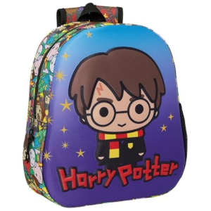 Harry Potter Mochila Escolar 3D Adaptable