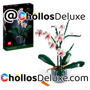 Lego Icons Orquídeas 608 Piezas