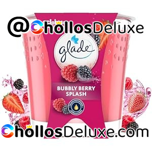 Glade Bubbly Berry Vela Perfumada