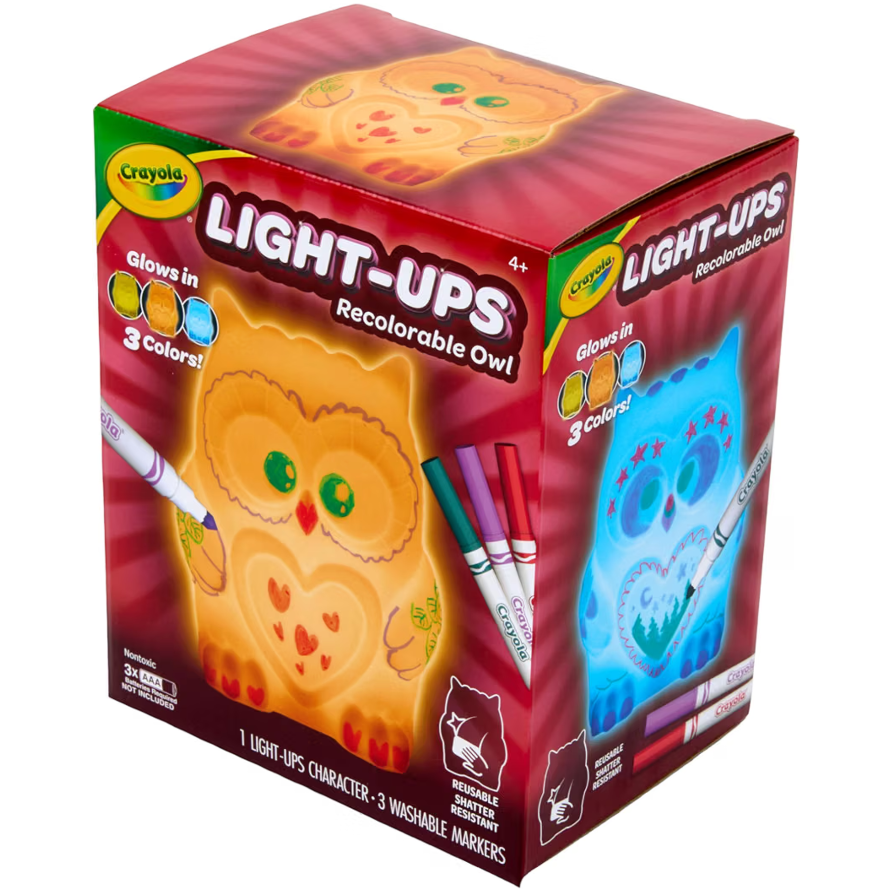 Crayola Light-Ups Búho Recoloreable