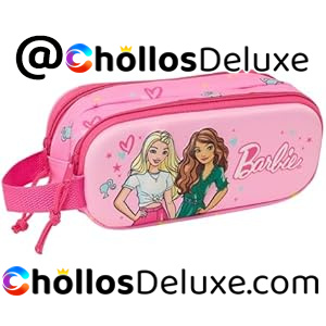 Safta Barbie Portatodo Doble 3D