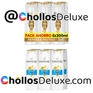 6x Pantene Repara Protege Champú 300ml