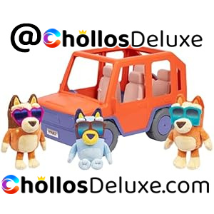 Bluey Gran 4x4 Familia Heeler Peluches