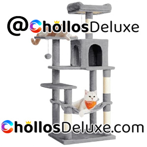 Feandrea Árbol para Gatos multinivel de 143 cm
