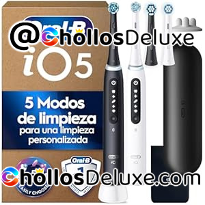 2x Oral-B iO 5N Cepillos Eléctricos +4 Cabezales