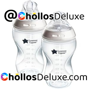 2x Tommee Tippee 340ml Biberones Anticólicos