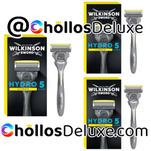 3x Wilkinson Sword Hydro 5 Maquinilla +Recambio