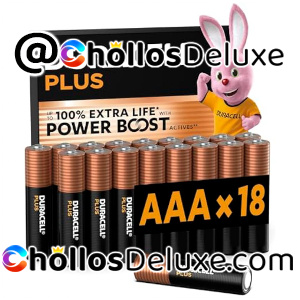 Duracell Plus 18 Pilas AAA 1,5V