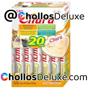 Pack de 20 Churu Cat Variedades de Pollo