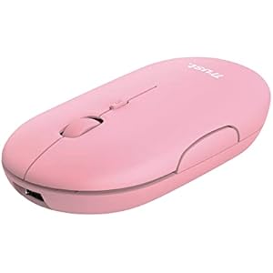 Trust Puck Ratón Inalámbrico Recargable Bluetooth