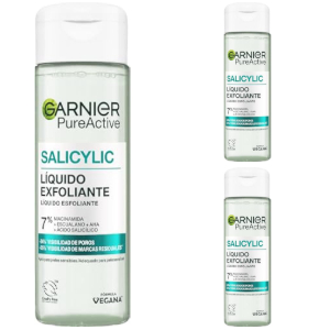 3x Garnier PureActive Exfoliante 120ml