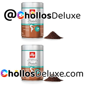 2x Illy Espresso Brasil Café Molido 250g
