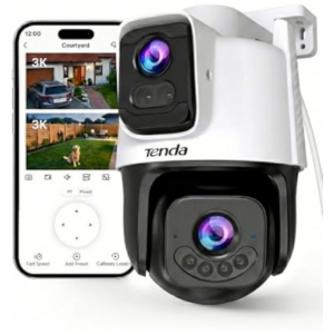 Tenda CH10 Cámara WiFi Exterior 5MP Doble