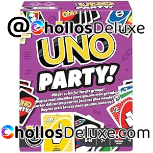Mattel UNO Party Juego Cartas Grupos