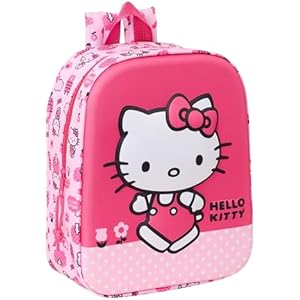 Safta Hello Kitty Mochila Guardería 3D