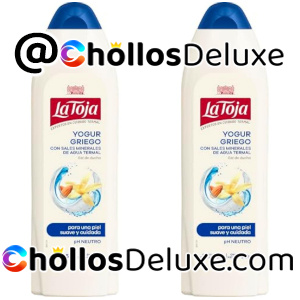 2x La Toja Gel Ducha Yoghurt Griego 600ml