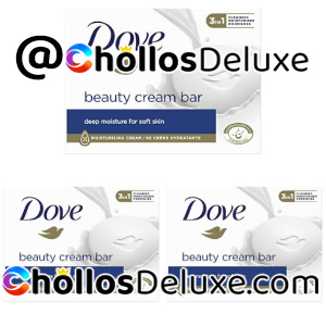 3x Dove Jabón Pastilla Hidratante 90g