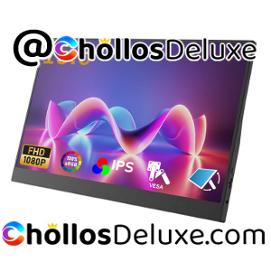 Amoudo Monitor Portátil 15,6" FHD