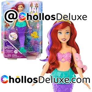 Mattel Ariel Sirena Nadadora Muñeca +Accesorios