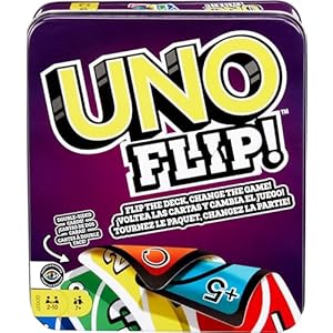 Mattel UNO Flip Juego Cartas Lata