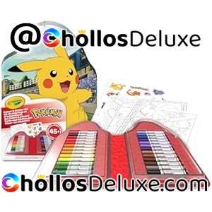 Crayola Pokémon Maletín Colorear 45 Piezas
