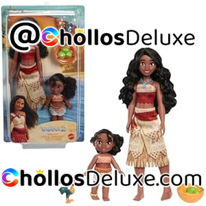 Mattel Vaiana 2 Muñecas +Heihei Accesorios