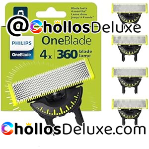 Philips OneBlade 360 4 Cuchillas Recambio