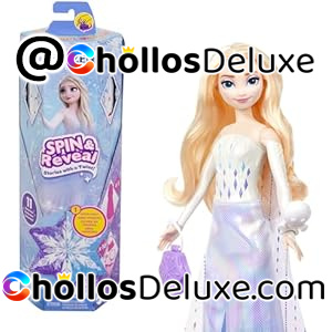 Mattel Frozen Elsa Spin Reveal Muñeca