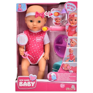 Simba New Born Baby Muñeco +Accesorios