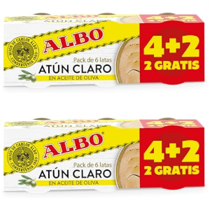 2x Albo Atún Aceite Oliva Pack 6