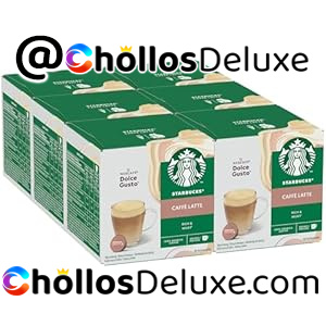 6x Starbucks Latte 12 Cápsulas Dolce Gusto