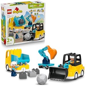 Lego Duplo 3en1 Vehículos de Obra