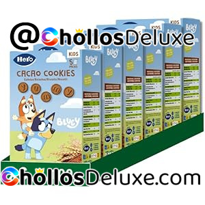 6x Hero Solo Bluey Galletas Cacao 100g