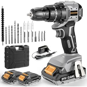 Taladro Percutor 21V 2 Baterías +14 Accesorios
