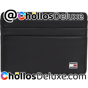 Tommy Hilfiger ETON Tarjetero Piel Negro