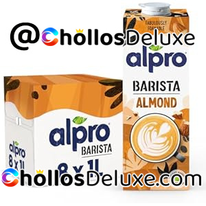 8x Alpro Almendra Barista Bebida 1 Litro