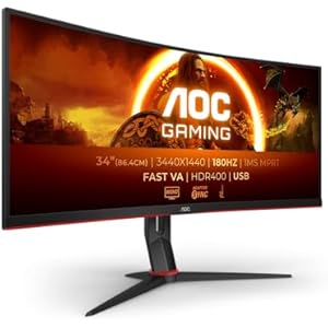 AOC CU34G2XPD Monitor 34" 180Hz