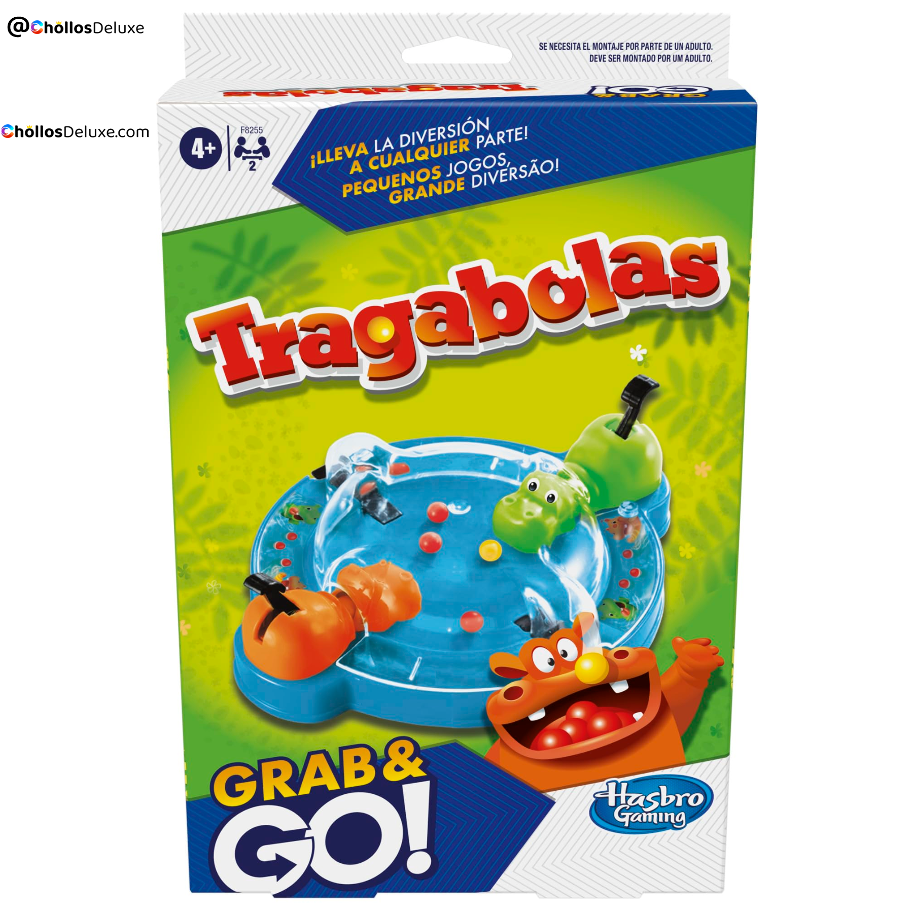 Hasbro Gaming Tragabolas Grab and Go de Viaje