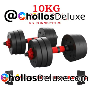 Mancuernas Ajustables 2 en 1 10kg