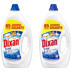 2x Dixan Gel Total 85 Lavados Detergente