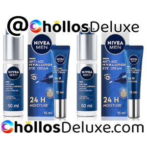 2x Nivea Men Hyaluron Gel +Nivea Men Contorno